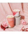 Handcrafted Ceramic Candles - Hacienda - Sweet Rose & Dewberry